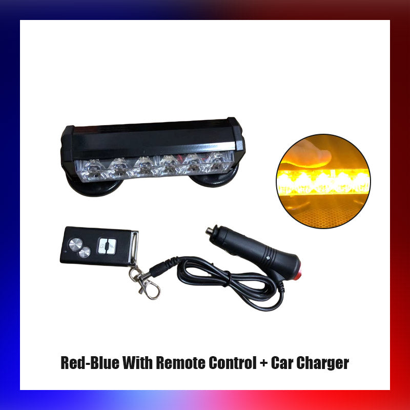 LED Car Rechargeable Warning Light