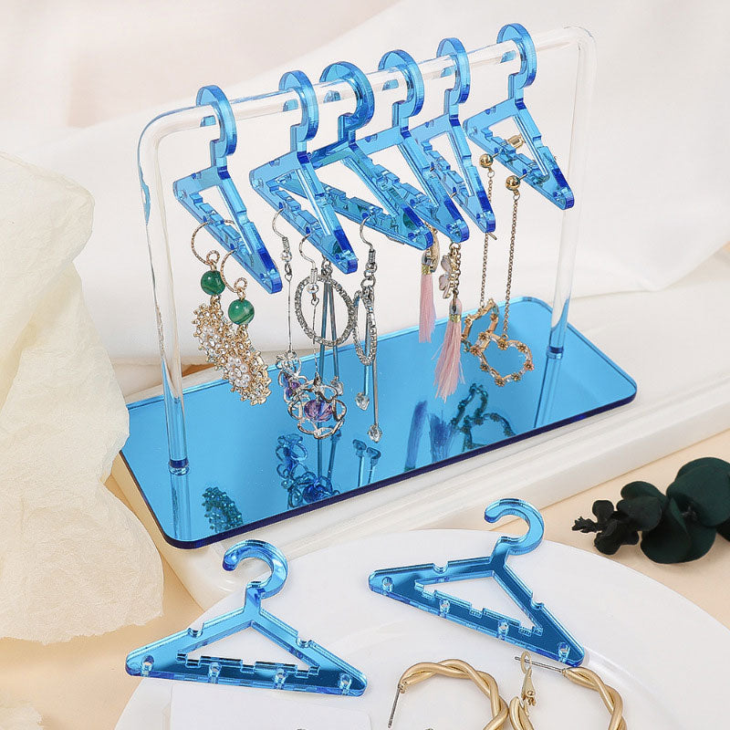 Acrylic Hanger Style Earring Storage Display Stand (8 Hooks)