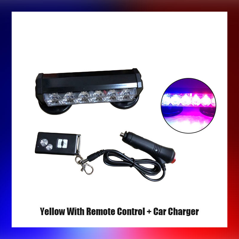 LED Car Rechargeable Warning Light