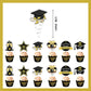 Graduation Balloon Banner Hanging Decoration Set