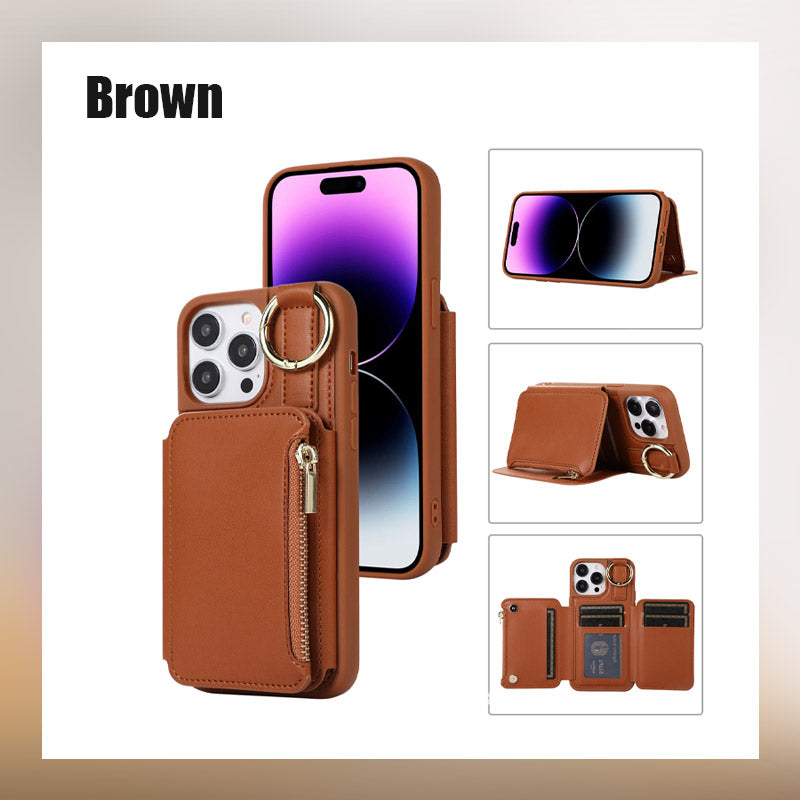 Multi-card Slot Mobile Phone Leather case