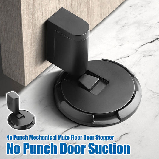 Punch-Free Mechanical Silent Floor Door Stop