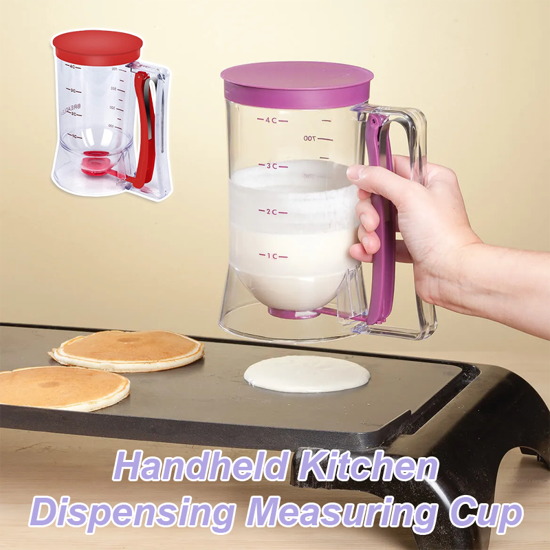 Handheld Kitchen Dispensing Measuring Cup