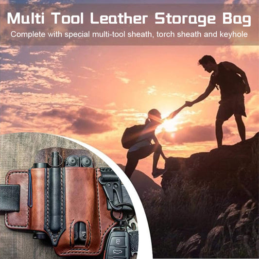 Multifunctional Tool Belt Leather Organizer