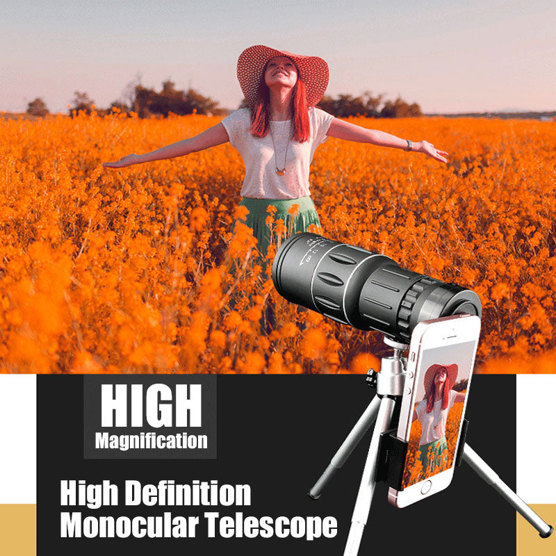 High Magnification High Definition Monocular Telescope