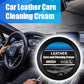 Car Interior Leather Care Cleaning Cream