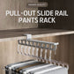 Pull-Out Slide Rail Pants Rack