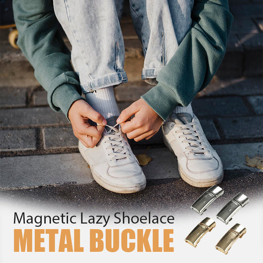 Magnetische Lazy Shoelace Metallschnalle