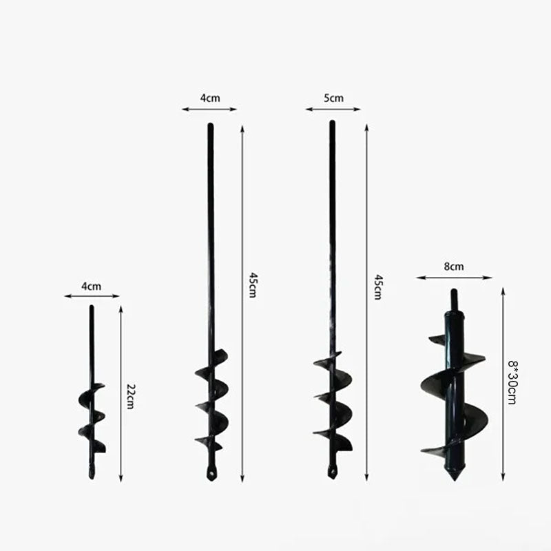 💥Easy Gardening Auger Spiral Drill Bit