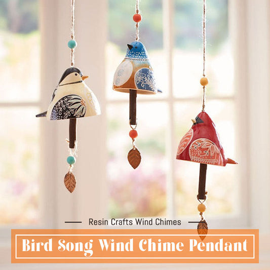 Bird Song Wind Chime Pendant