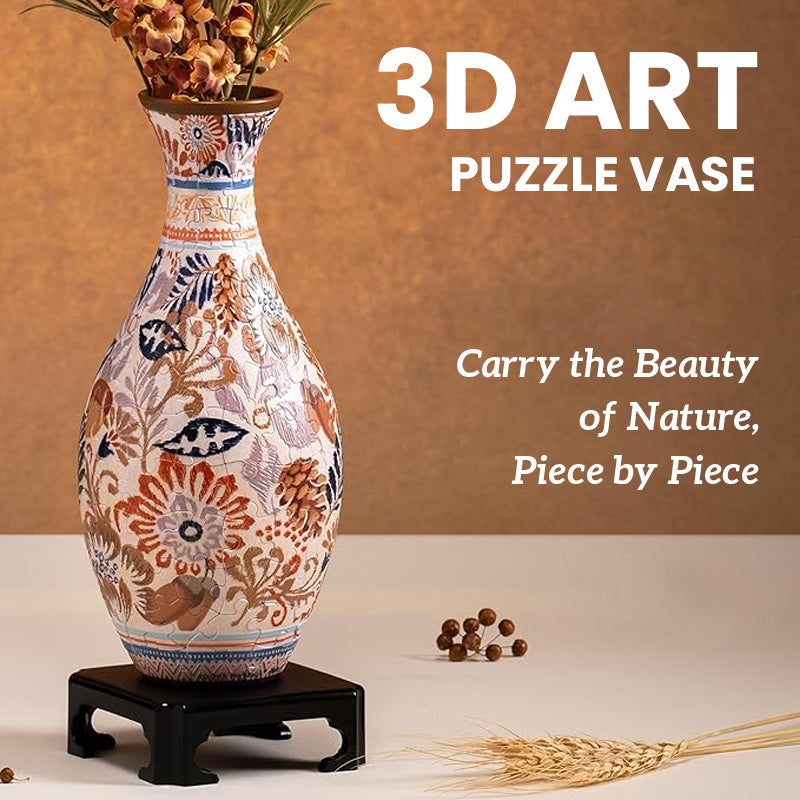 3D Art Puzzle Vase