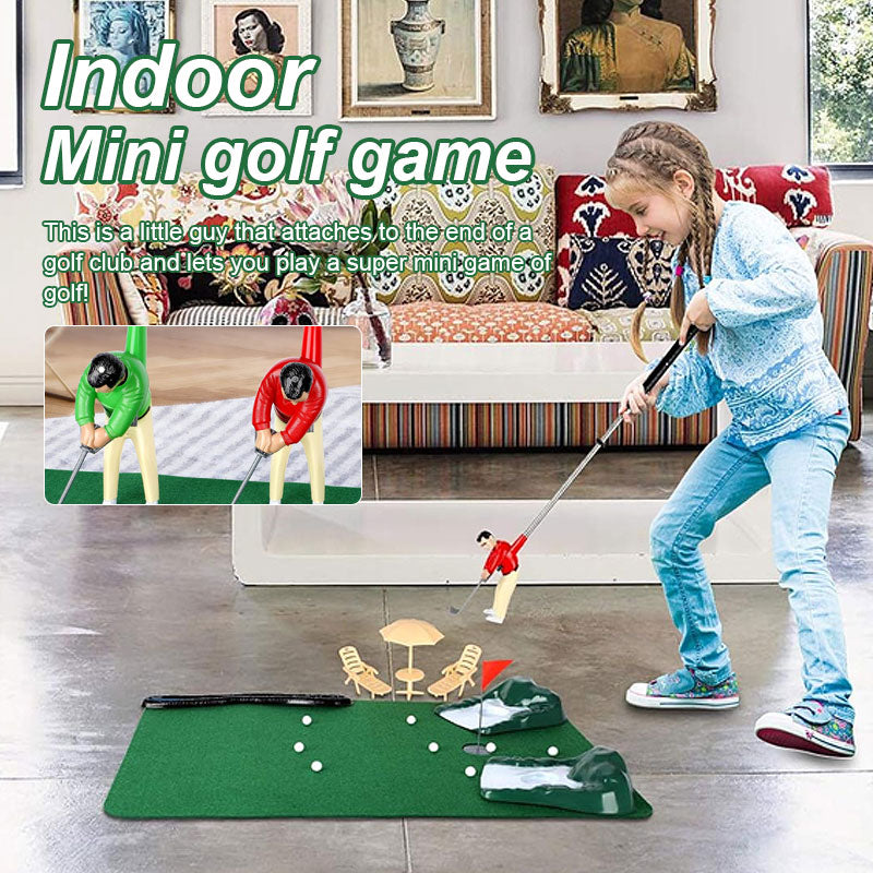 Indoor Minigolfspiel （Juego de mini golf de interior） 