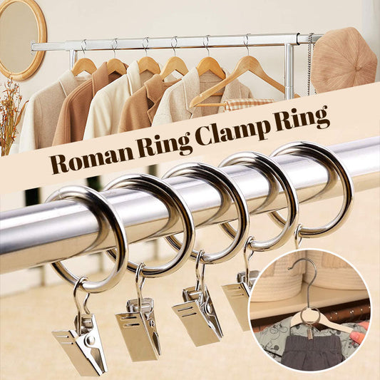 Roman Ring Clamp Clip Hanging  Metal