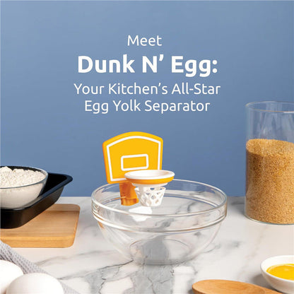 Kitchen Basketball Hoop Egg Yolk Separator