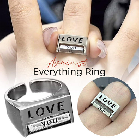 Funny Rotating 'FUCK' Ring