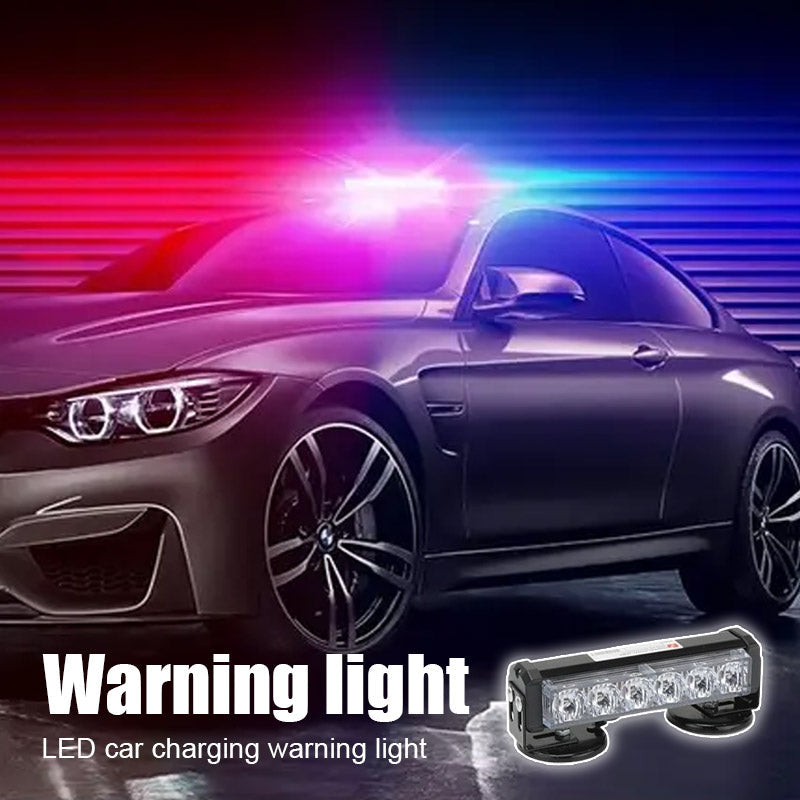 LED Car Rechargeable Warning Light