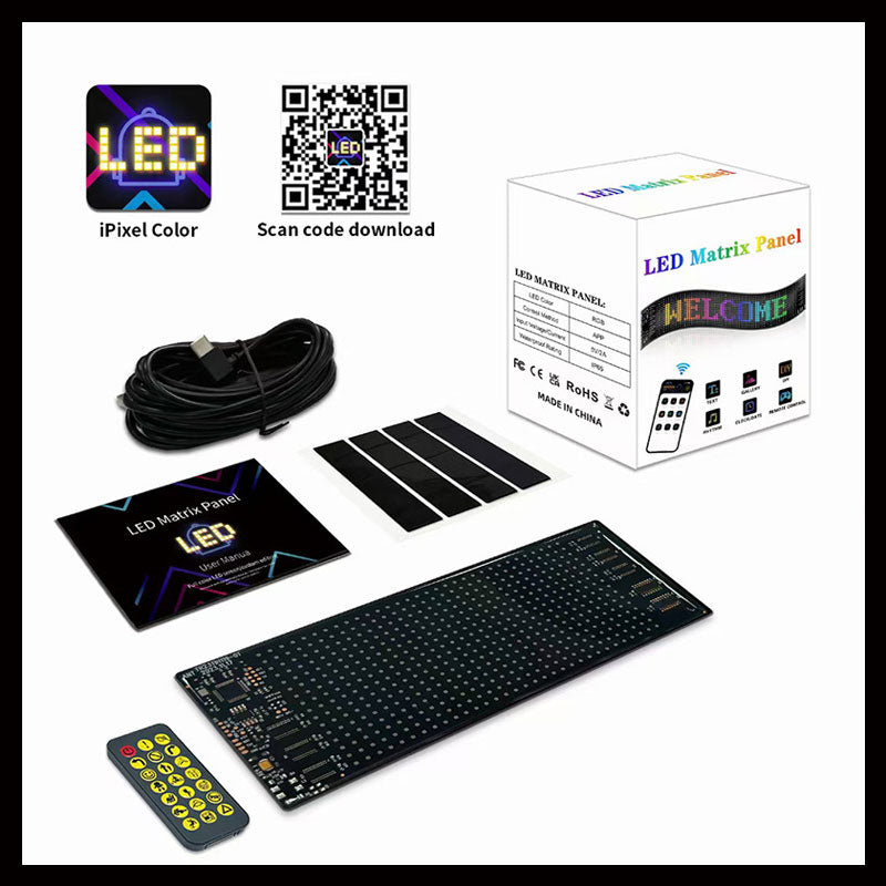 LED Flexible IP65 Waterproof Display Screen