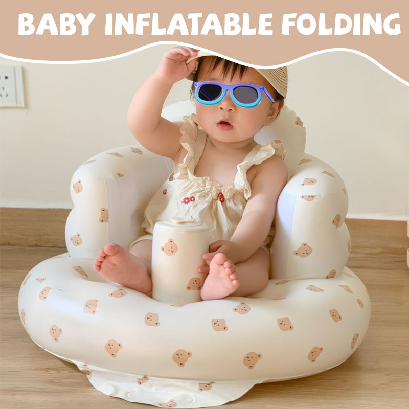 Aufblasbares Klappsofa für Babys