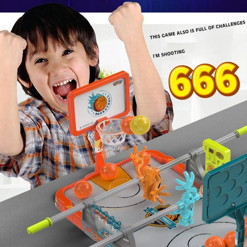 🏀 2024 Hit! Kinder-Desktop-Fingerspitzen-Basketball