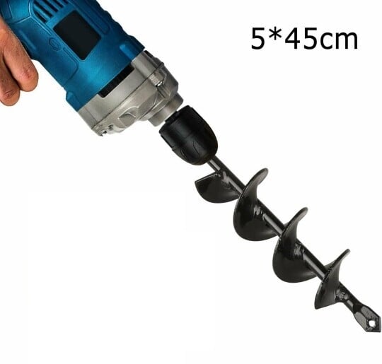 💥Easy Gardening Auger Spiral Drill Bit