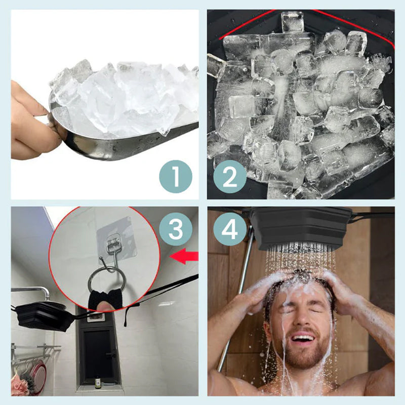 Folding Silicone Portable Ice Bath Tool