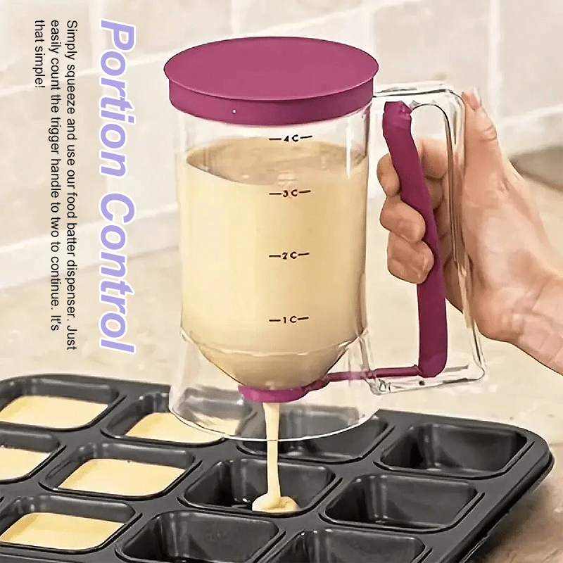 Vaso medidor dosificador de cocina portátil