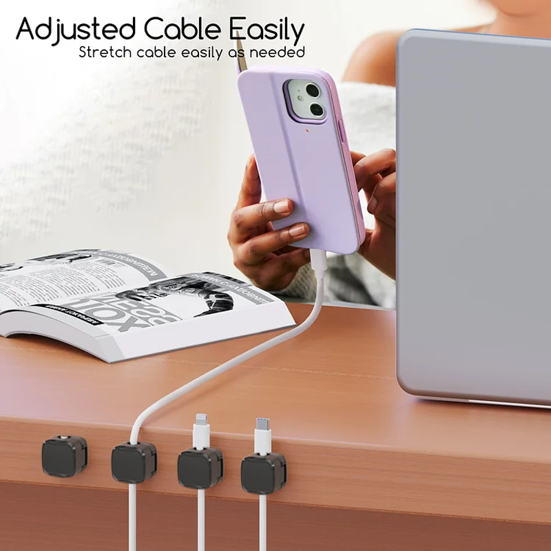 Magnetic Cable Organizer（6pcs/set)