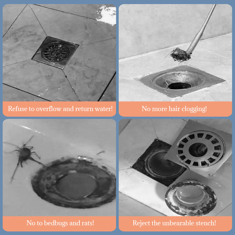 Deodorant Foot-Operated Floor Drain Cover