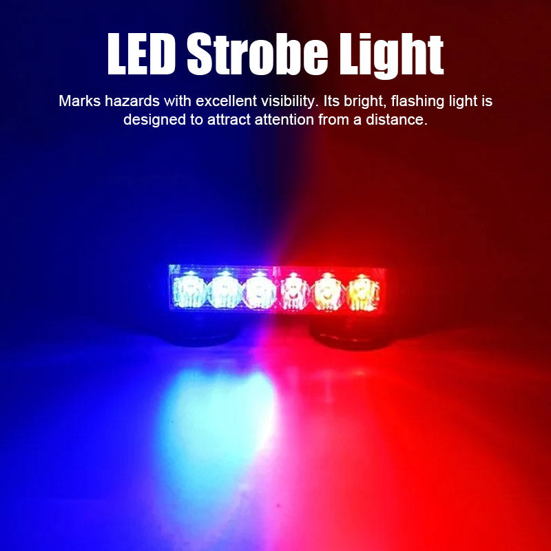 LED Car Rechargeable Warning Light