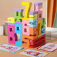 Wooden Educational Number Blocks for Kids