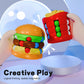 Fries-Burger Creative Magic Bean Cube