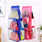 6-pocket foldable hanging handbag organizer