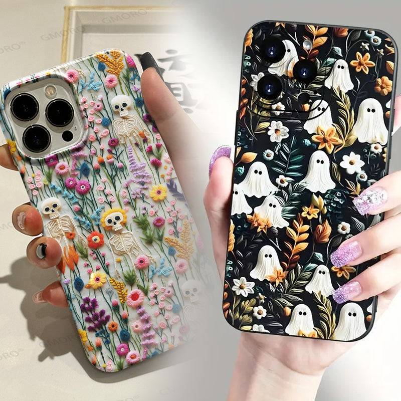 Funda para teléfono con pintura al óleo retro