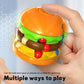 Fries-Burger Creative Magic Bean Cube