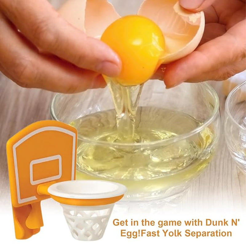 Kitchen Basketball Hoop Egg Yolk Separator