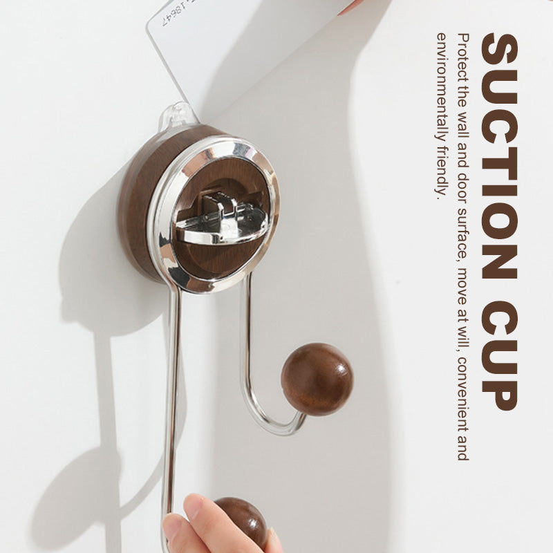 Wooden Suction Cup Hook