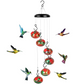 Charming Hummingbird Feeder With Wind Chime