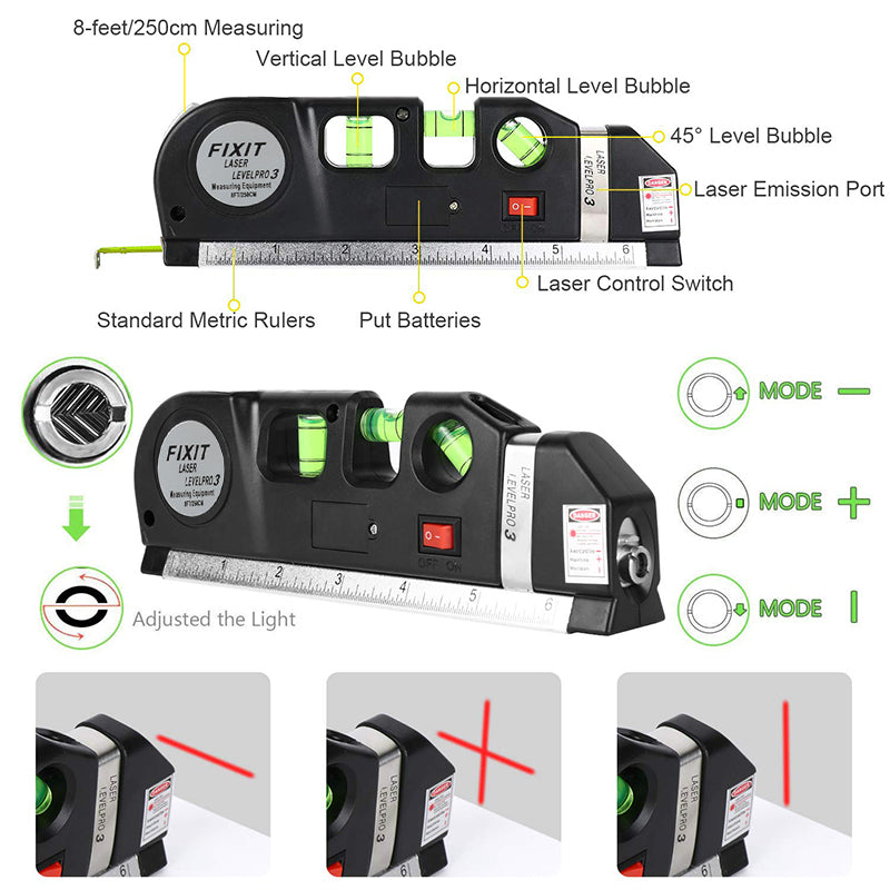 🌲 2024 Neues Laser-Nivellierlinien-Werkzeug 