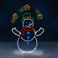 The Playful Animated Snowball Light