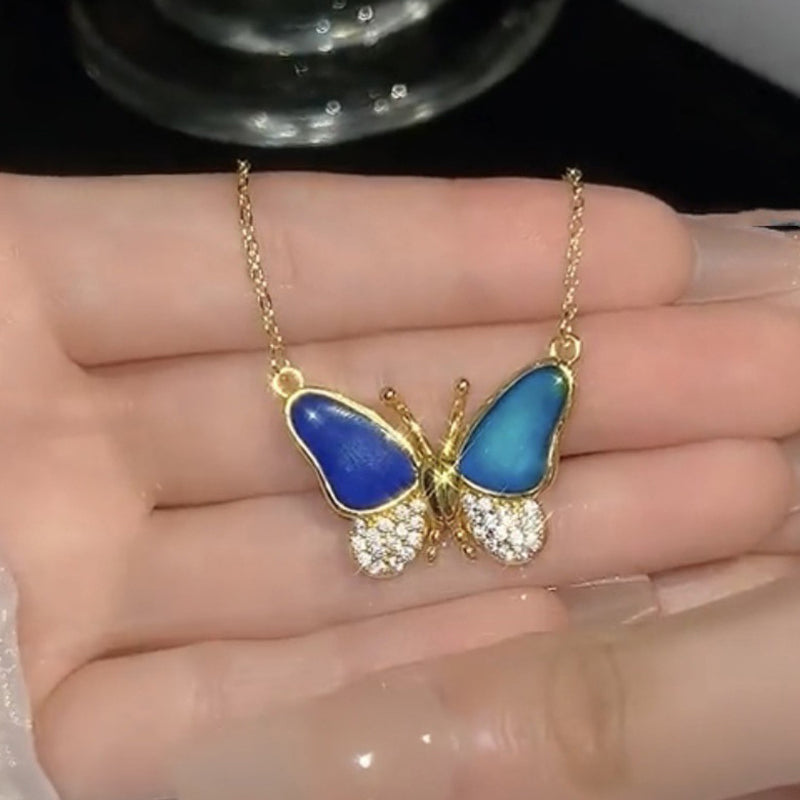 🦋Color Changing Butterfly Necklace