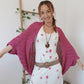 Women's Crochet Cocoon Shrug Boho Shrug