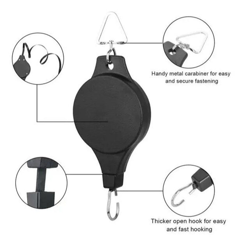 🌳Plant Pulley Set For Garden Baskets Pots, Birds Feeder