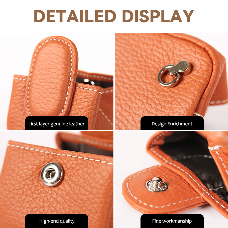 Genuine Leather Multifunctional Coin Purse