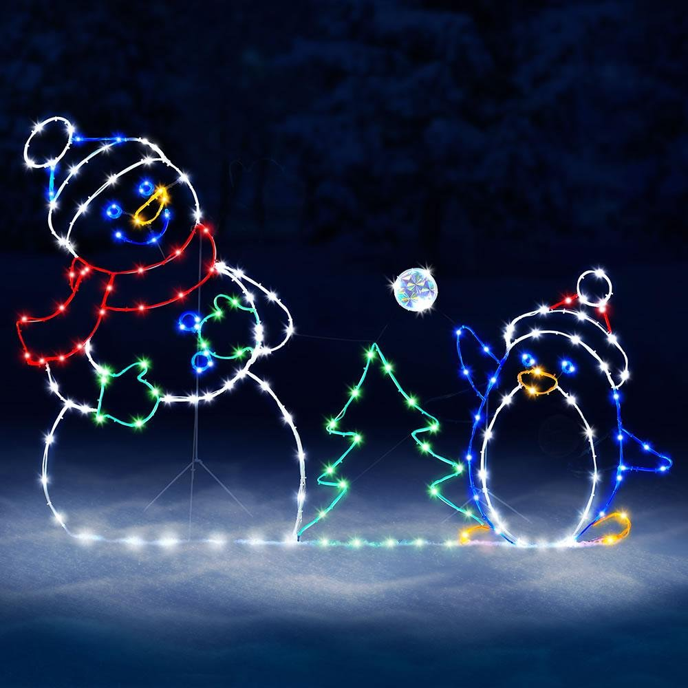 The Playful Animated Snowball Light