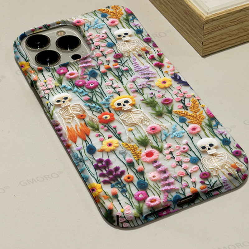 Funda para teléfono con pintura al óleo retro