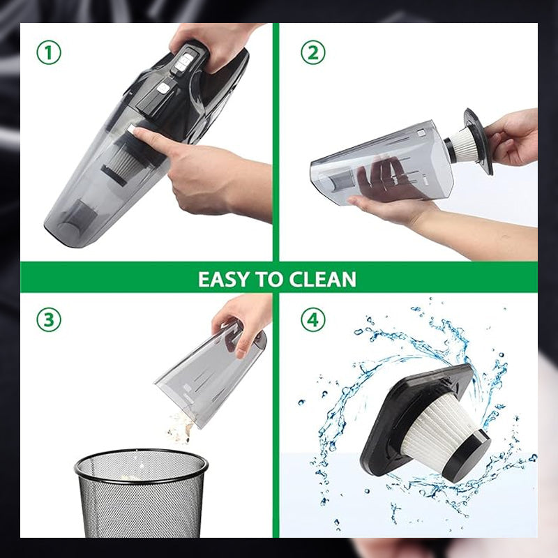 4-in-1 Handheld Car Vacuum Cleaner