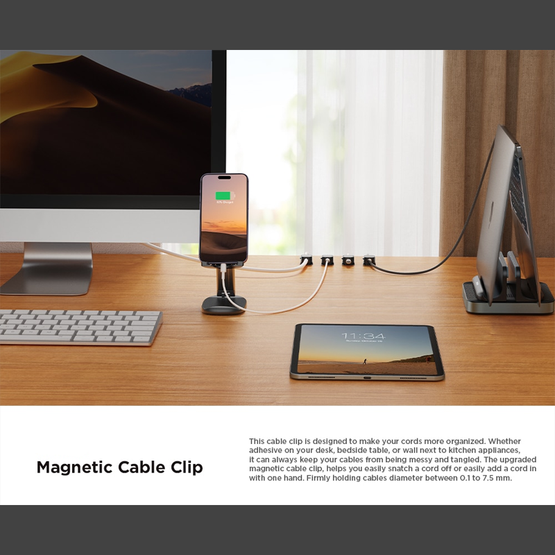 Magnetic Cable Organizer（6pcs/set)