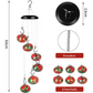 Charming Hummingbird Feeder With Wind Chime