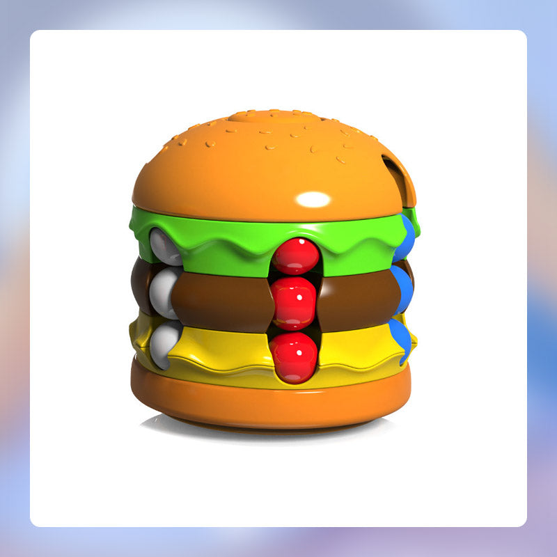 Fries-Burger Creative Magic Bean Cube