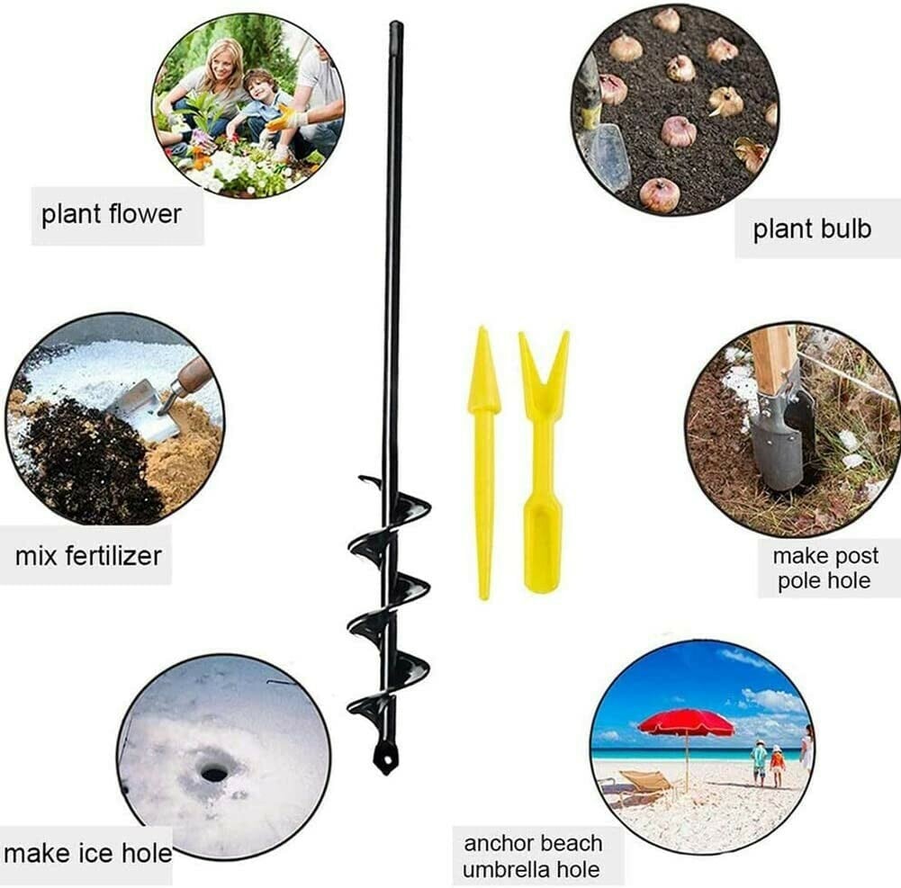 💥Broca espiral para jardinería fácil de usar